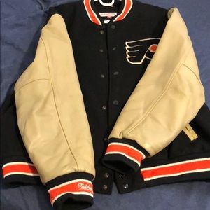 48 off mitchell ness jackets coats philadelphia flyers mitchell flyers varsity jacket